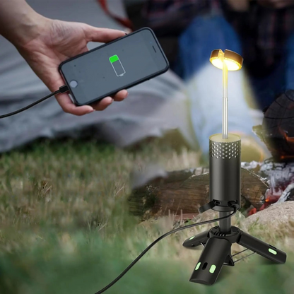Portable Rechargeable LED Camp Lantern with Stand
