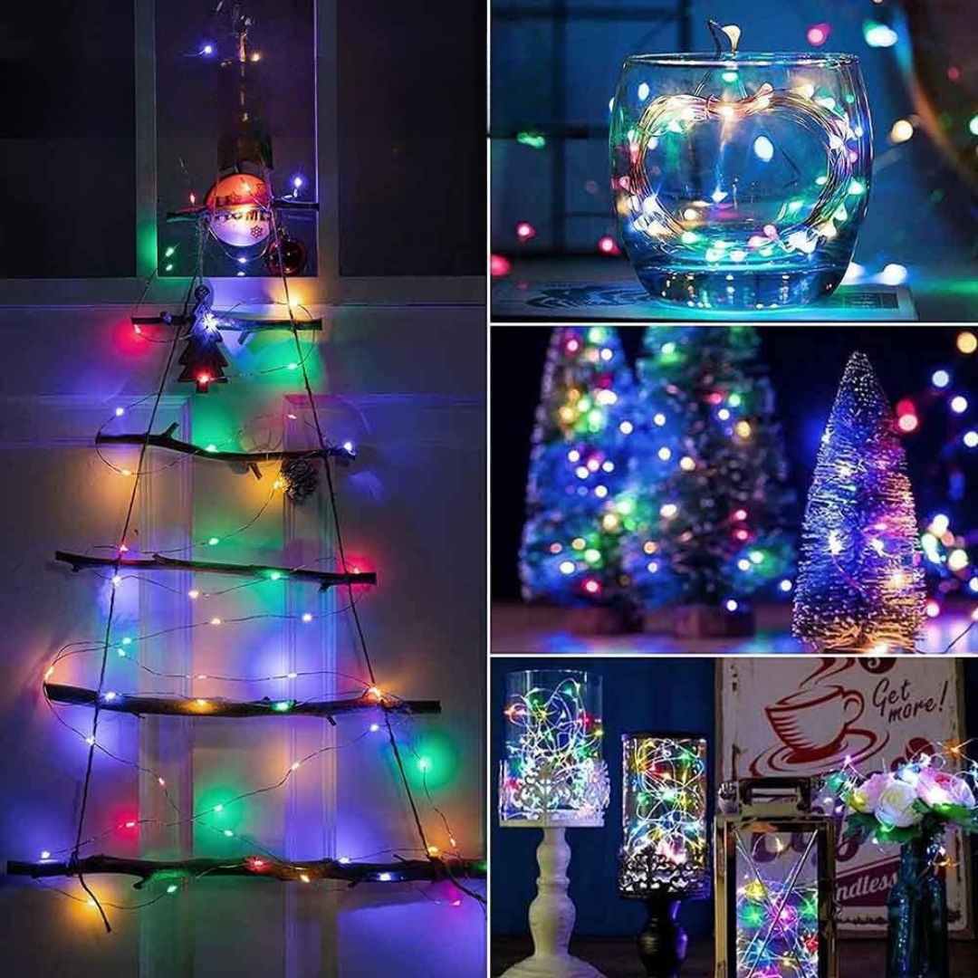String Solar Garden Lights Outdoor Decoration