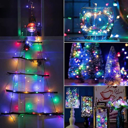 String Solar Garden Lights Outdoor Decoration