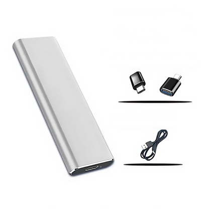Compact USB Metal External Solid State Hard Drive