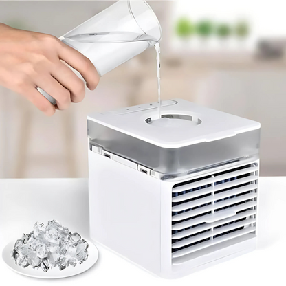 Compact Personal Air Fan – Silent & Adjustable