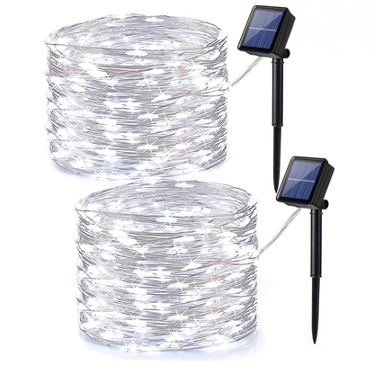 String Solar Garden Lights Outdoor Decoration