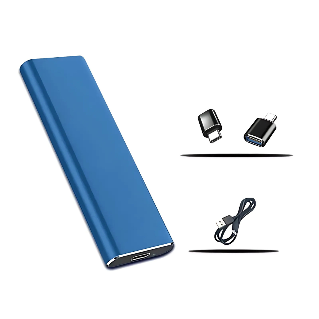 Compact USB Metal External Solid State Hard Drive