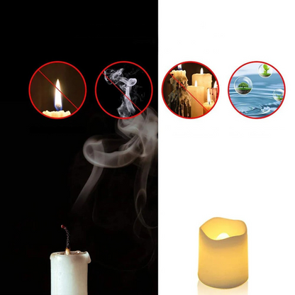 Soft Glow Battery Operated LED Candle Set