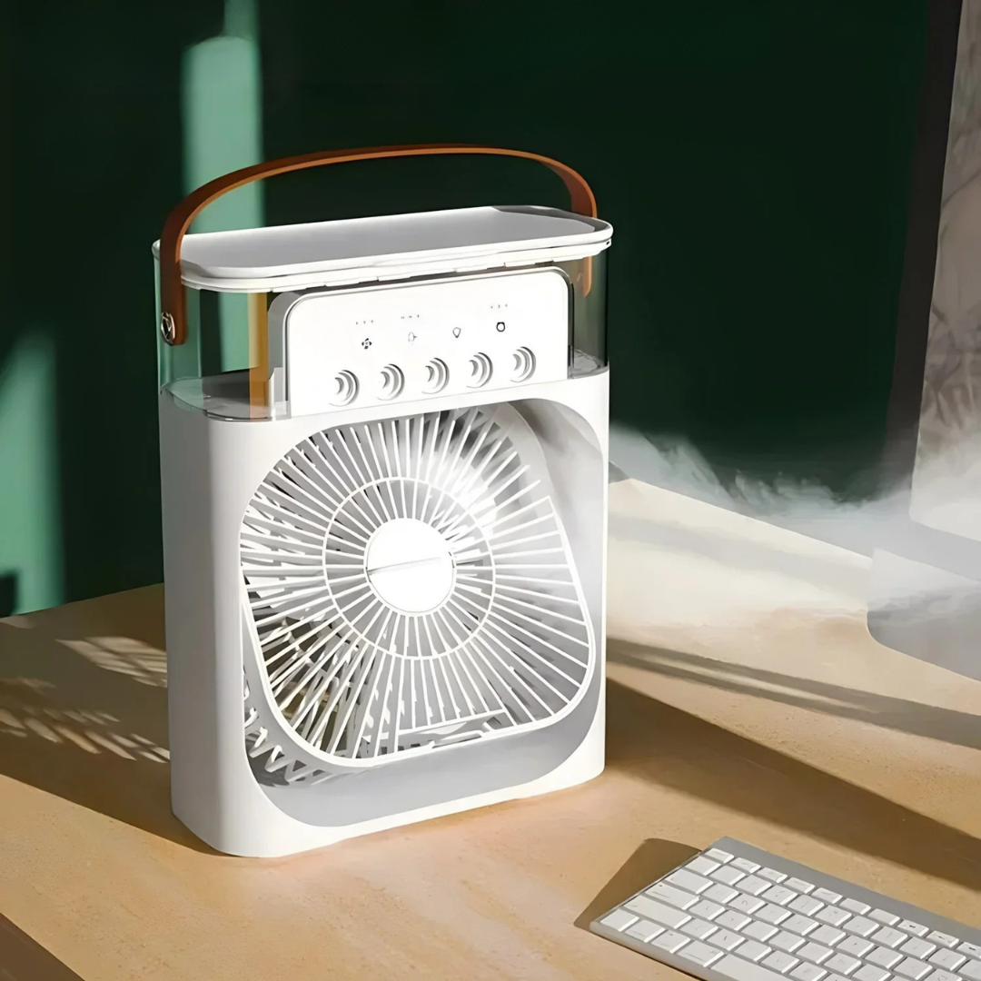 Compact Night Light Cooling Fan Noxord