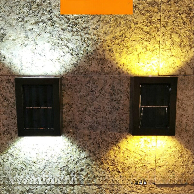 Eco Friendly Outside Wall Mount Solar Light