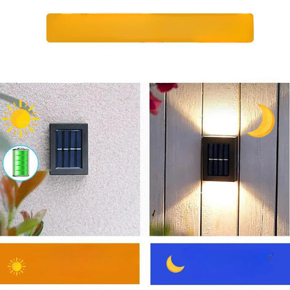 Eco Friendly Outside Wall Mount Solar Light