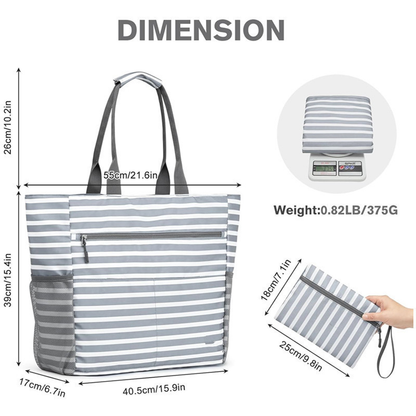 Waterproof Extra Large Folding Beach Tote Bag