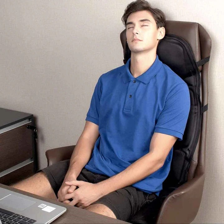 Relaxing 8 Mode Heated Massage Chair Cushion