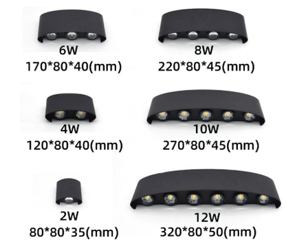 Bright LED Outdoor Aluminium Lamp