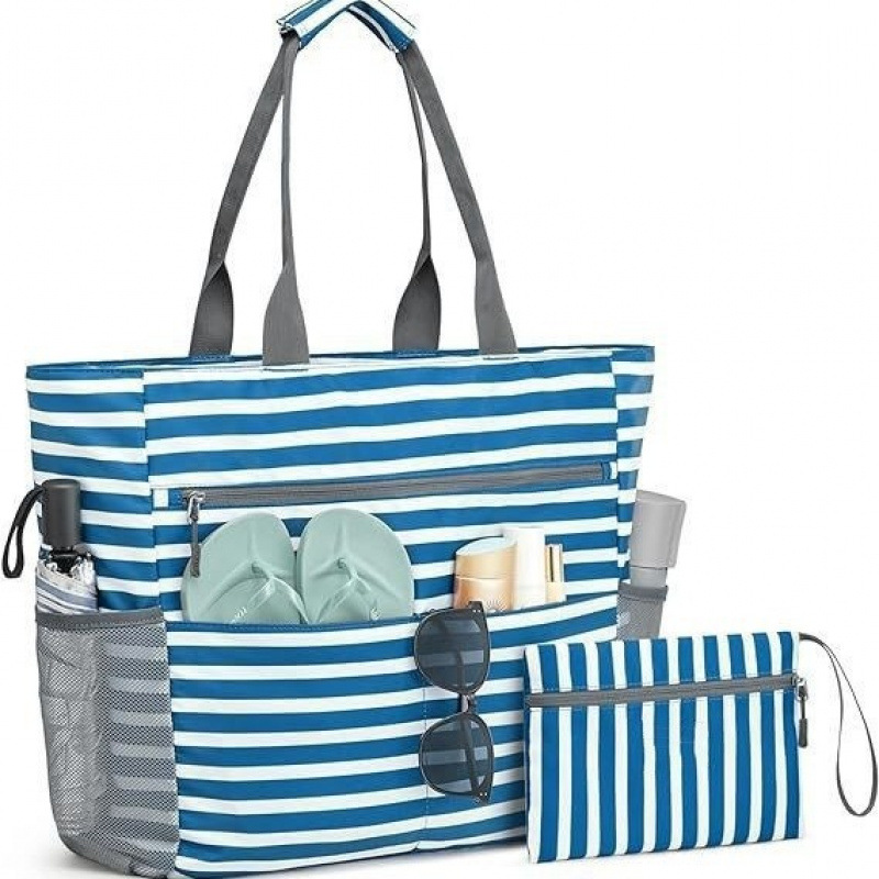 Waterproof Extra Large Folding Beach Tote Bag