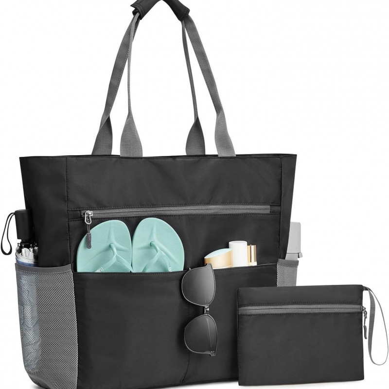 Waterproof Extra Large Folding Beach Tote Bag - Cofik