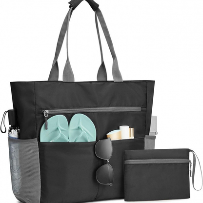 Waterproof Extra Large Folding Beach Tote Bag - Cofik