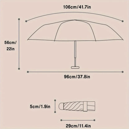 Classic Retro Rain Umbrella