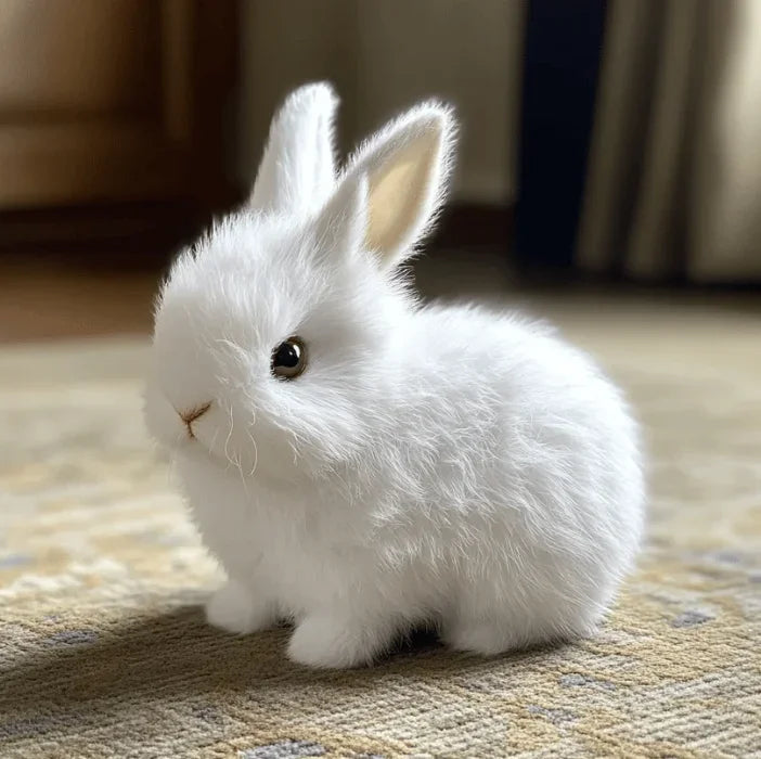 Soft Plush Bunny Slippers