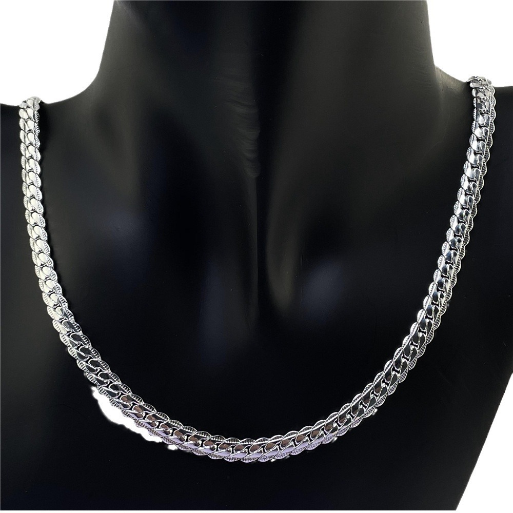 Simple Silver Bar Necklace for Ladies Perfect Gift