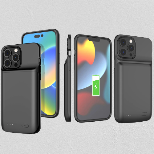 Durable Phone Case with Built-in Power Bank Charger