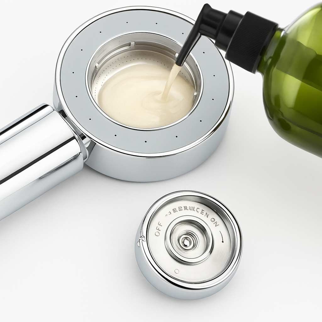 Powerful Dual Shower Head with Soap Dispenser - Cofik