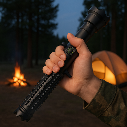 Compact Heavy Duty LED Flashlight Survival Tool - Cofik