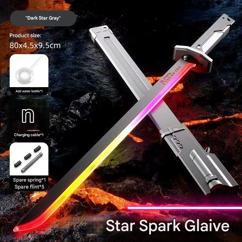 Colorful LED Glow in Dark Toy Sword
