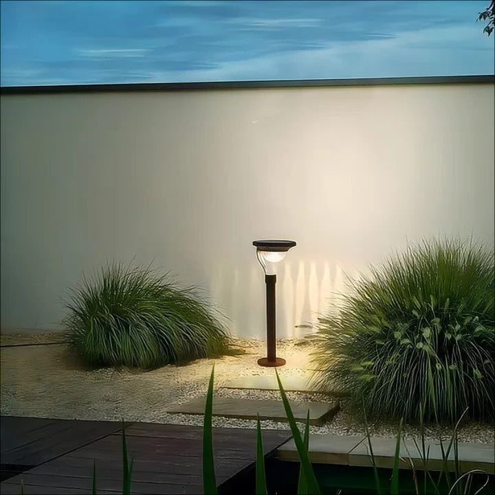 Bright Outdoor Solar Powered Lamp
