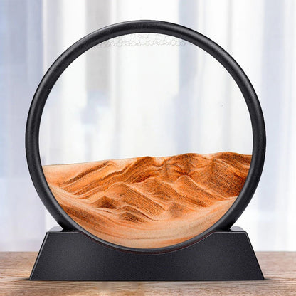 Colorful Kinetic Sand Art Decoration
