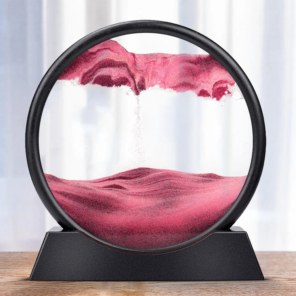 Colorful Kinetic Sand Art Decoration