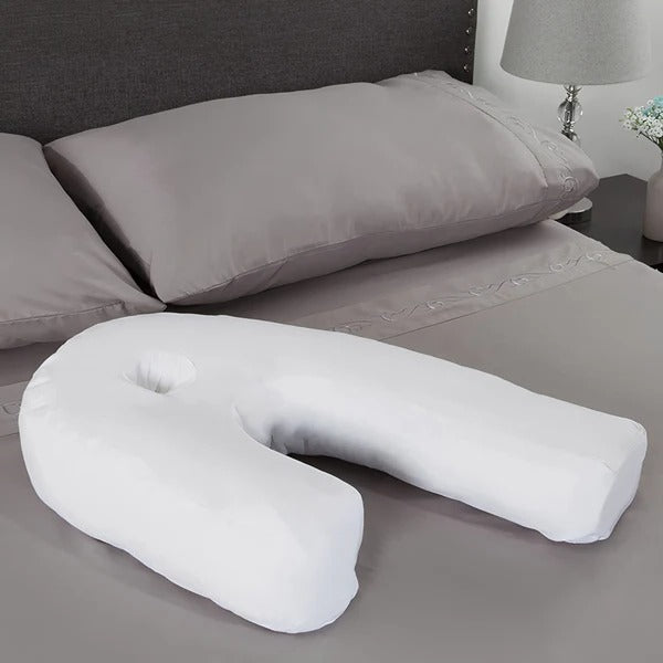 Contour Pillow for Side Sleepers with Ear Relief