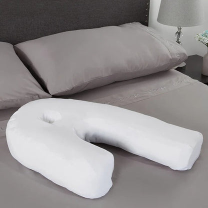 Contour Pillow for Side Sleepers with Ear Relief