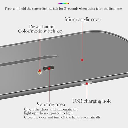 Bright LED Car Magnet Lights - Waterproof & Durable Stick On