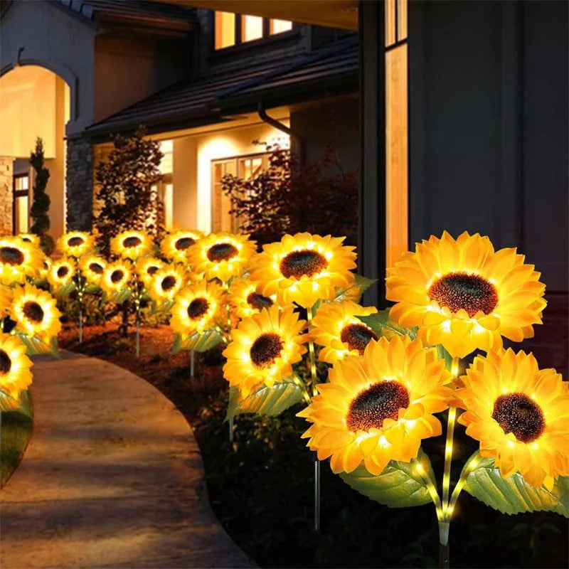 Bright Solar Powered Outdoor Lights