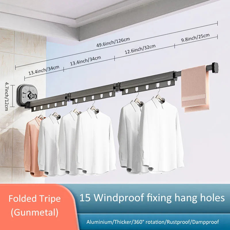 Space Saving Foldable Clothes Drying Rack - Cofik