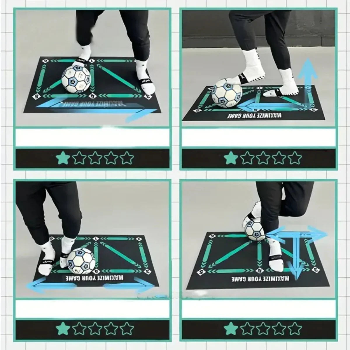 Fun Soccer Practice Mat