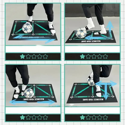 Fun Soccer Practice Mat
