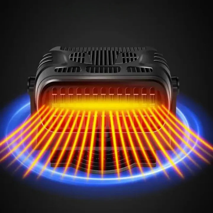 Compact 12V Car Heater Fan - Cofik