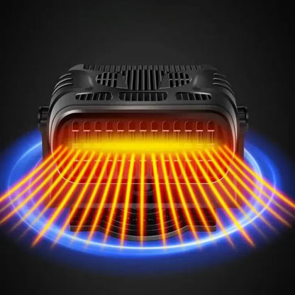 Compact 12V Car Heater Fan - Cofik