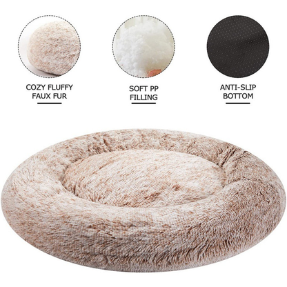Comfortable Pet Bed & Calming Dog Blanket