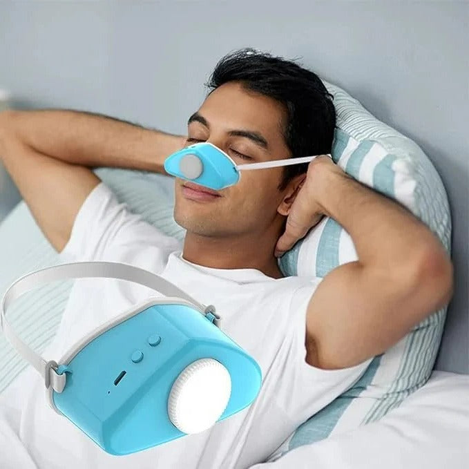 Compact Sleep Apnea Relief Mask Device