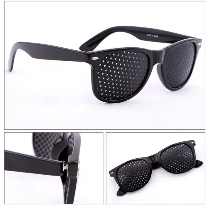 Vision Correction Pinhole Eyeglasses Set