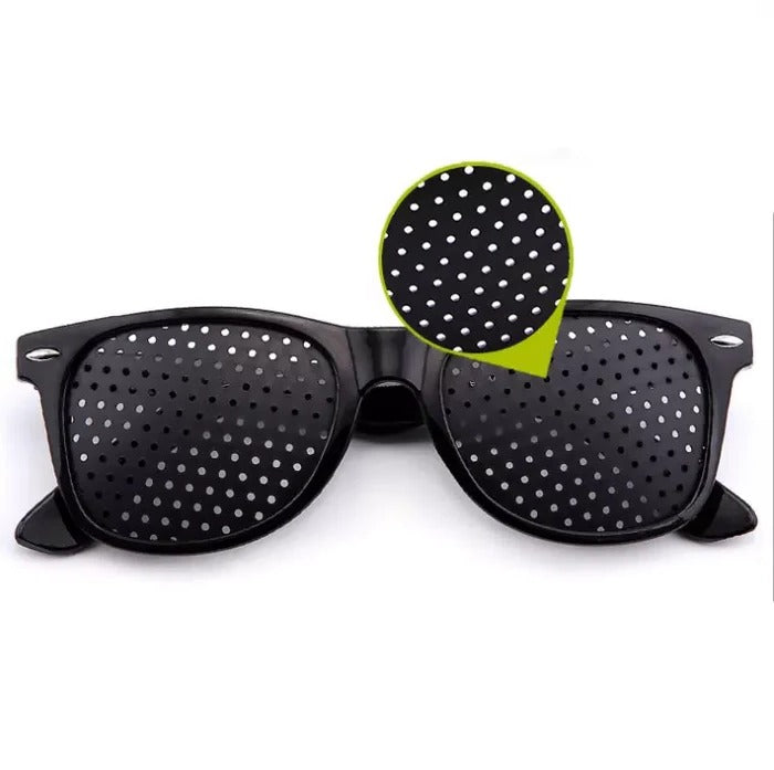 Vision Correction Pinhole Eyeglasses Set