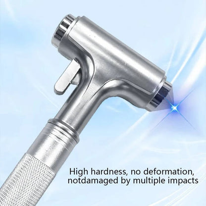 Compact Car Rescue Tool with Glass Breaker & Cutter