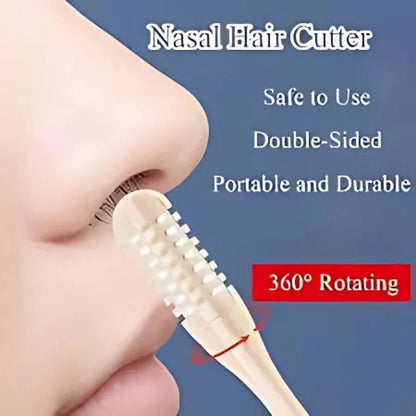 Easy Nose Hair Clipper with Rotating Precision Trimmer
