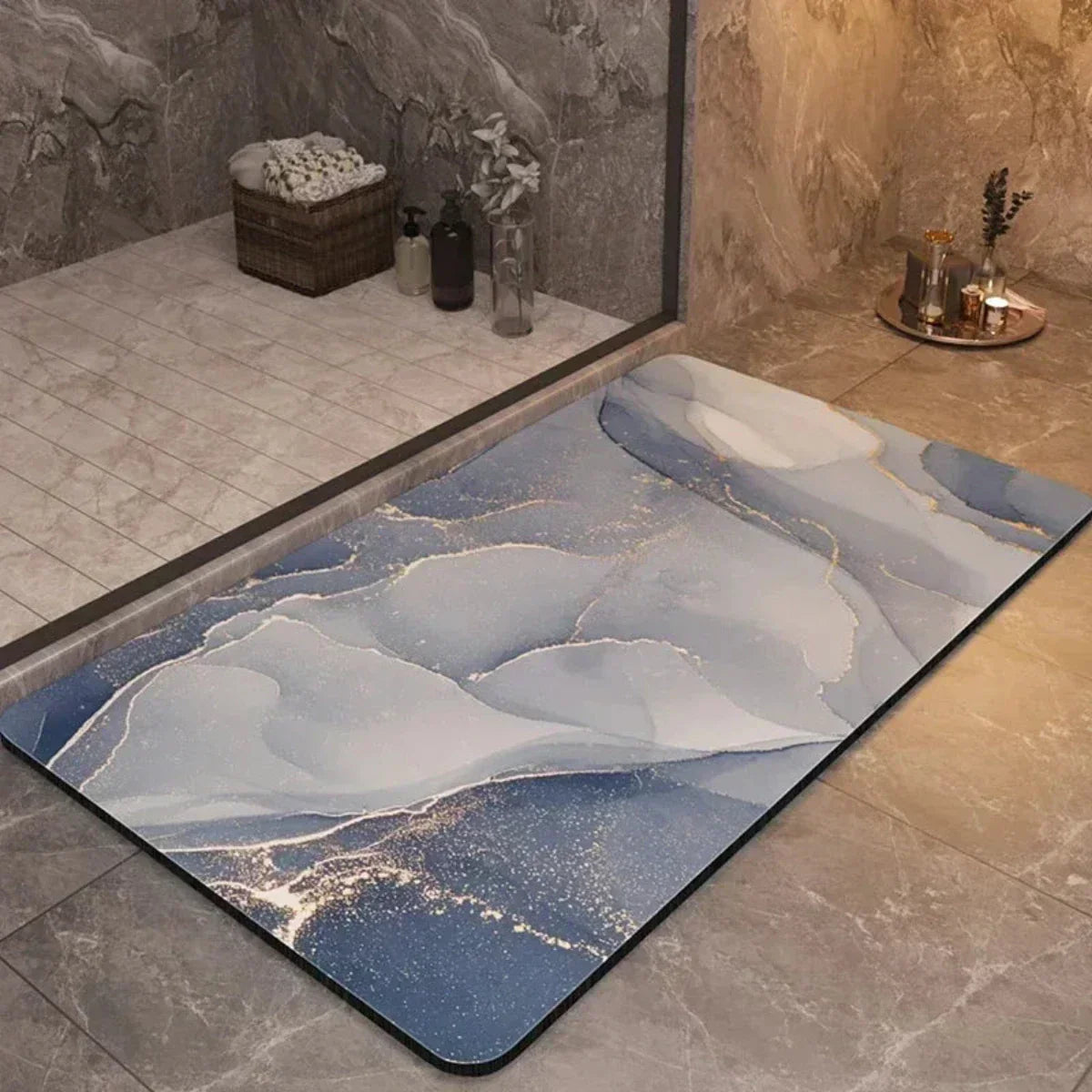 Non-Slip Fast Dry Bathroom Mat – Super Absorbent Floor Mat