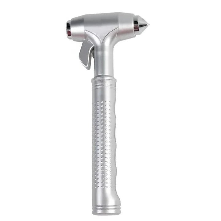 Compact Car Rescue Tool with Glass Breaker & Cutter