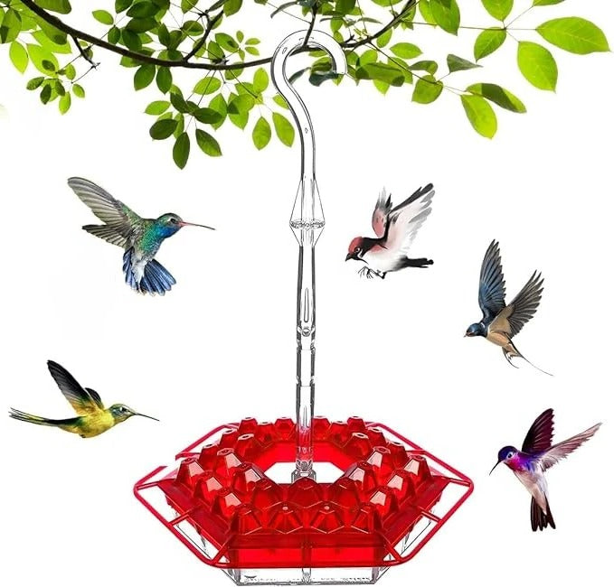 Noxord | Pest Free Hummingbird Feeder, Hanging Garden Hook - Cofik
