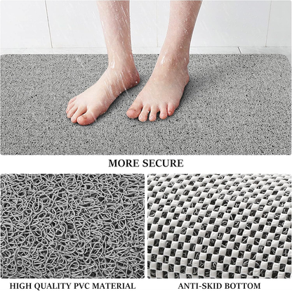 Soft Grip Bathroom Mat Anti Slip Mildew Resistant