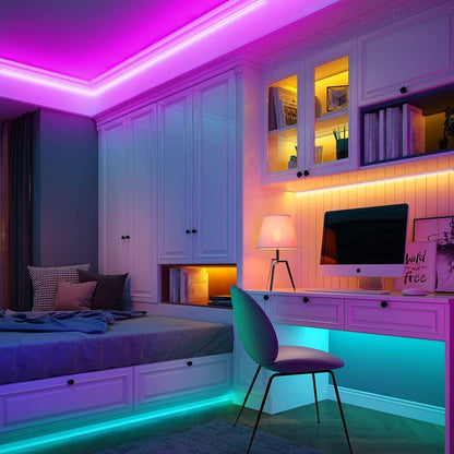 Colorful Home LED Tape Light Kit