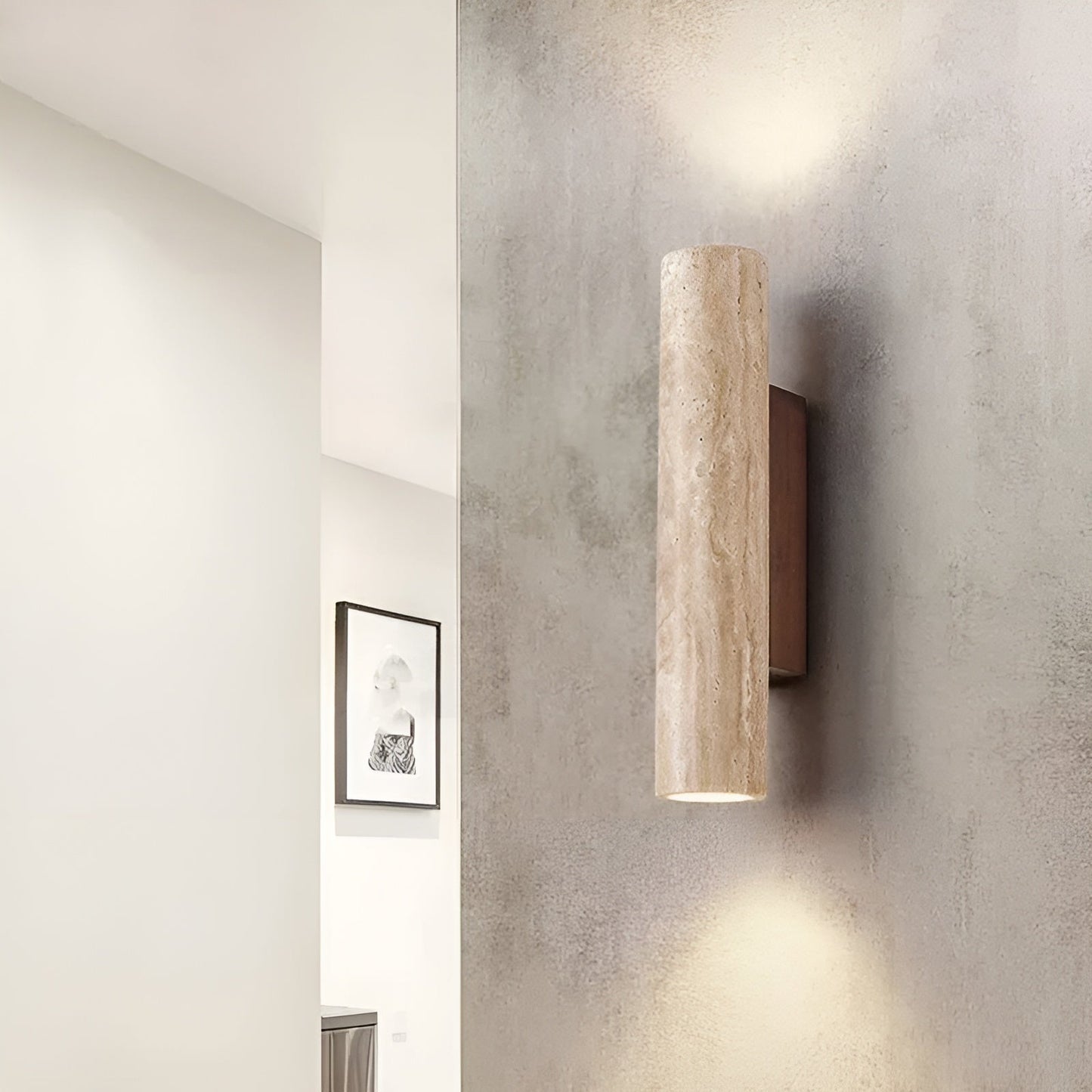 Stylish LED Stone Wall Light for Home Decor