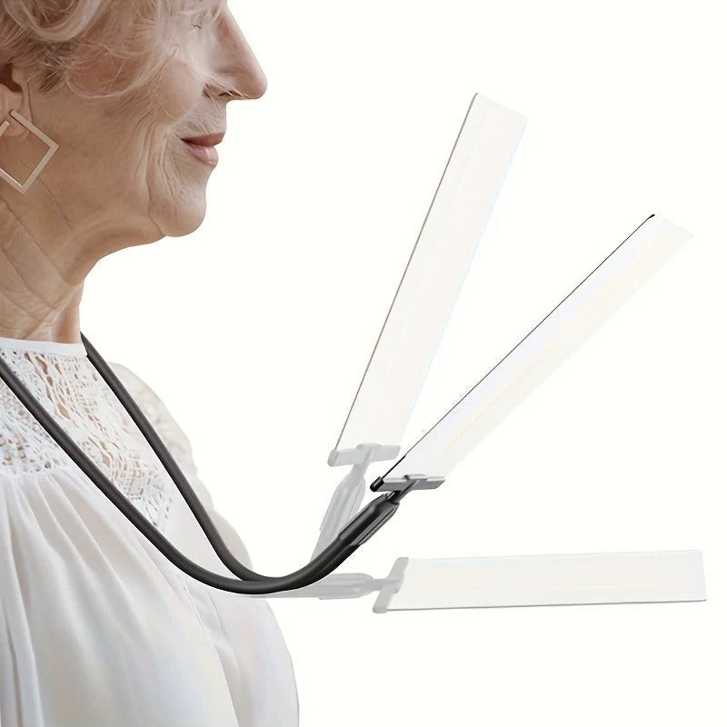 Portable LED Magnifying Glass with Adjustable Arm