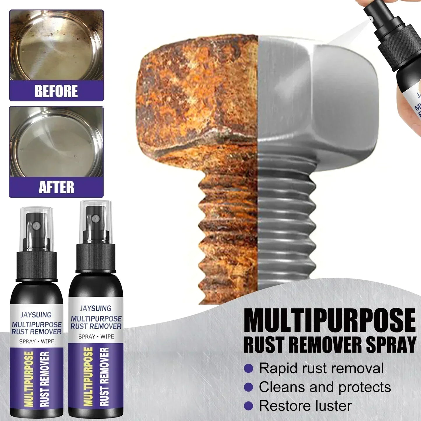Rust Fighter Car Spray, Removes Rust & Corrosion
